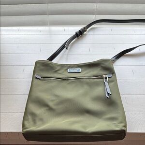 Kate Spade Olive Green Crossbody Bag